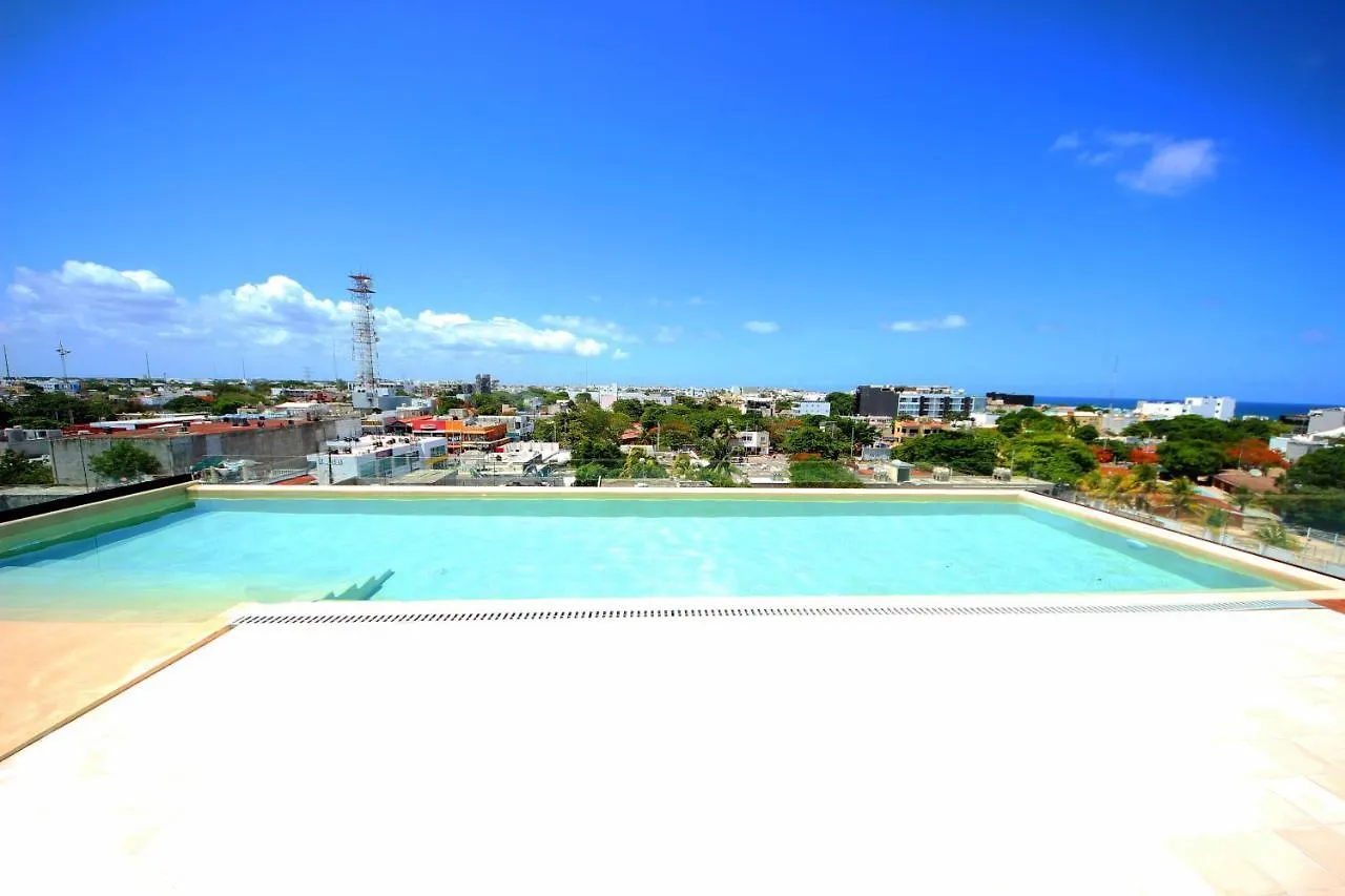 Spacious Studio, Amazing Rooftop With Sea View 신데 델 카르멘