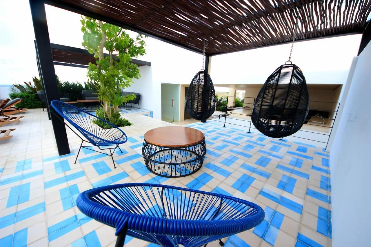 Spacious Studio, Amazing Rooftop With Sea View 신데 델 카르멘