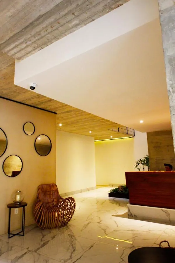 아파트 Spacious Studio, Amazing Rooftop With Sea View 신데 델 카르멘